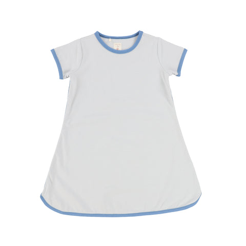 Lil Legs Blue/Royal Short Sleeve Track Dress