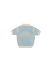 The New Society Off White Lupita Knit Polo