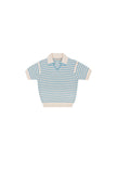 The New Society Off White Lupita Knit Polo