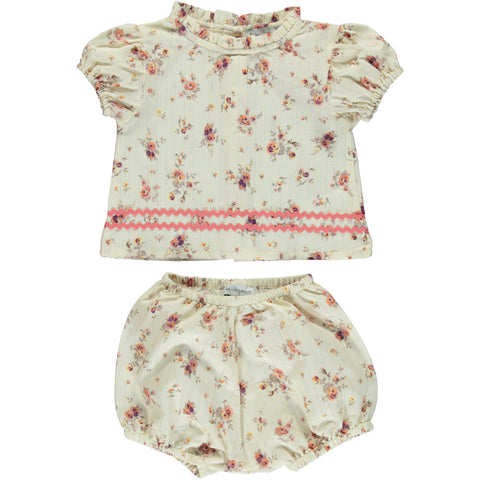 Bebe Organic Old Flowers Laura Set