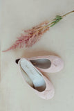 Les Petits Inclassables Powder Pink Ballerina Flats