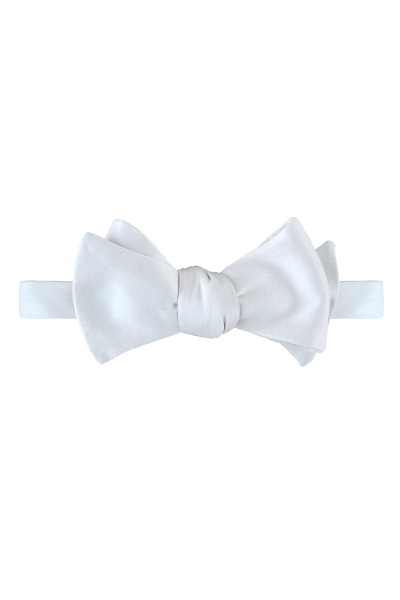 Les Petits Inclassables White Bow Tie