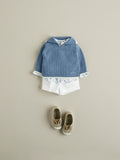 Nanos Baby Blue Sailor Knit Sweater