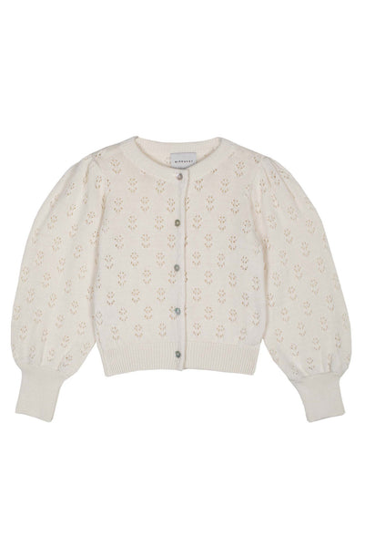 Mipounet Cream Openwork Wool Jacket