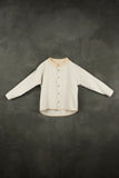 Popelin Off-White Raglan Sleeved Shirt