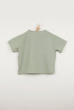 Popelin Green Short Sleeve Shirt