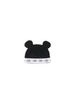 Loud Apparel Black Soft Bear Ears Hat