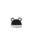 Loud Apparel Black Soft Bear Ears Hat