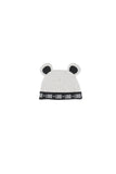 Loud Apparel Grey Soft Bear Ears Hat