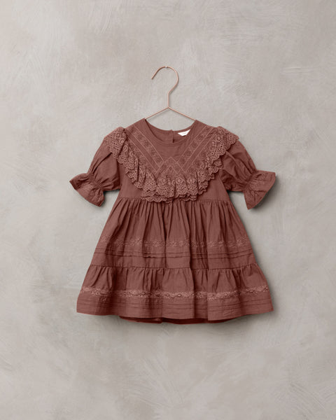 Noralee Wine Genevieve Dress