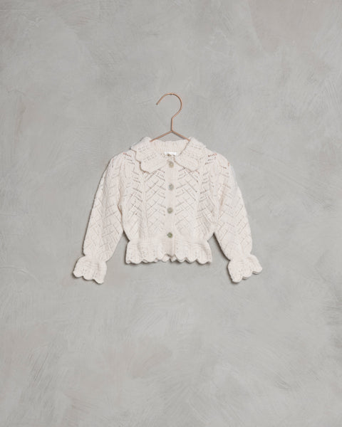 Noralee Ivory Pointelle Cardigan