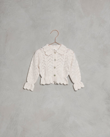 Noralee Ivory Pointelle Cardigan