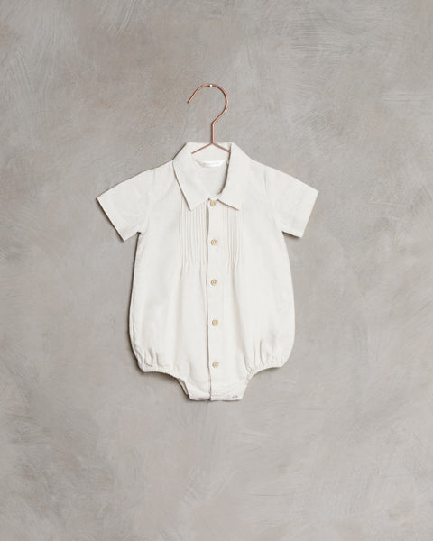 Noralee White Henry Romper