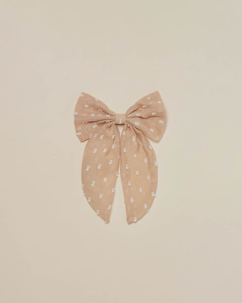 Noralee Apricot Oversized Bow