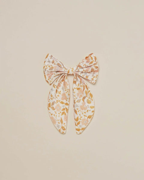 Noralee Ivory Golden Fleur Oversized Bow