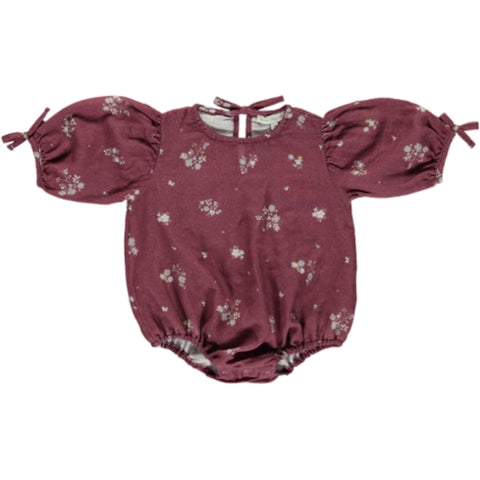 Bebe Organic Nora Autumn Flowers Romper