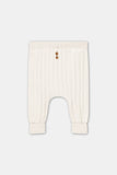 My Little Cozmo Baby Ivory Rib Knit Pullover Set