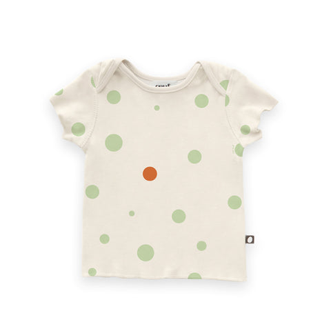 Oeuf White Dots Tee & Legging Set