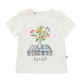 Oeuf White Local Floral T-Shirt