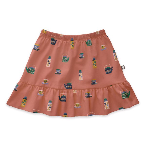 Oeuf Pink Teapot Flouncy Skirt