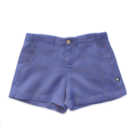 Oeuf Iris Check Shorts