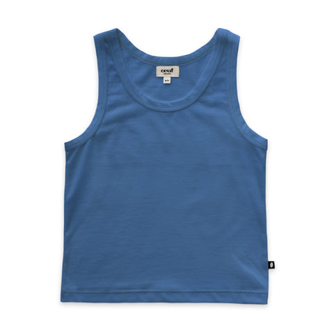 Oeuf Sky Blue Tank Top