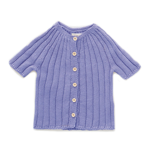 Oeuf Iris Everyday Cardigan & Shorts Set