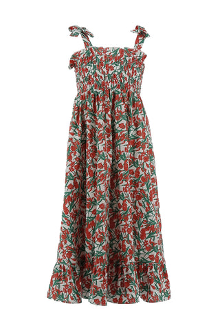 Philosophy Rosa Verde Long Floral Dress