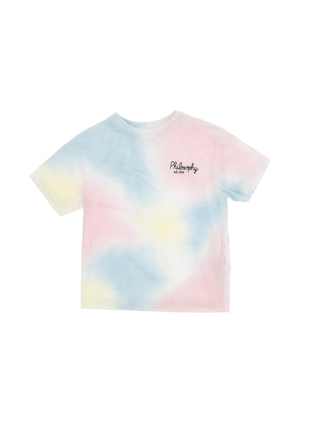 Philosophy Multicolor Logo Tie Dye Xhuni Tee