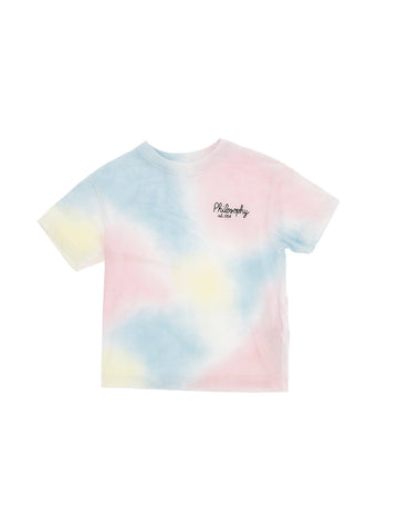 Philosophy Multicolor Logo Tie Dye Xhuni Tee