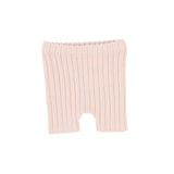 Lil Legs Pink Knit Sweater & Shorts Set