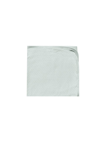 Quincy Mae Sea Glass Pointelle Baby Blanket