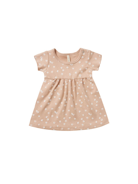 Quincy Mae Blossom Petal Short Sleeve Baby Dress