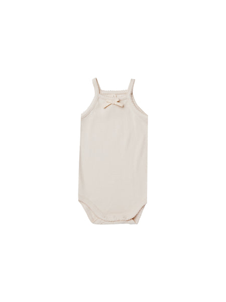 Quincy Mae Natural Tank Bodysuit