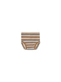 Quincy Mae Multi Stripe Ribbed Bloomer Set