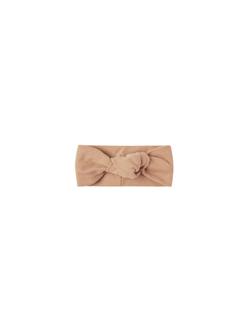 Quincy Mae Apricot Knotted Headband