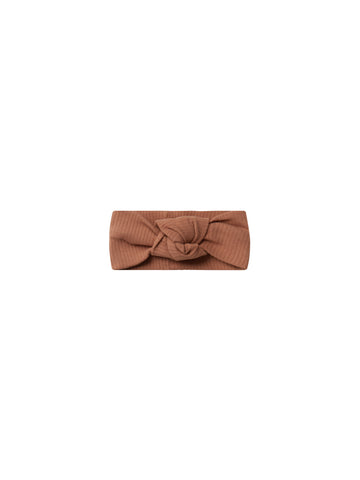 Quincy Mae Amber Ribbed Knotted Headband