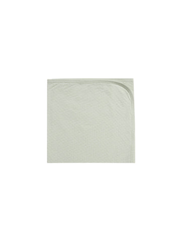 Quincy Mae Mint Pointelle Baby Blanket