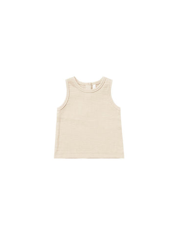 Quincy Mae Natural Woven Tank Set