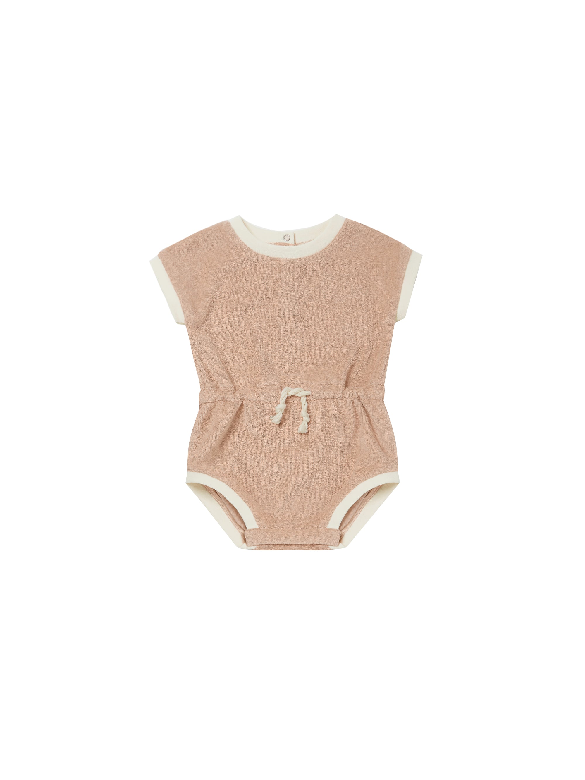 Quincy Mae Blush Terry Tank + Short Set – Panda and Cub