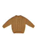 Quincy Mae Walnut Cable Knit Set