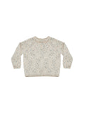 Quincy Mae Natural Speckled Sweater + Pant Set