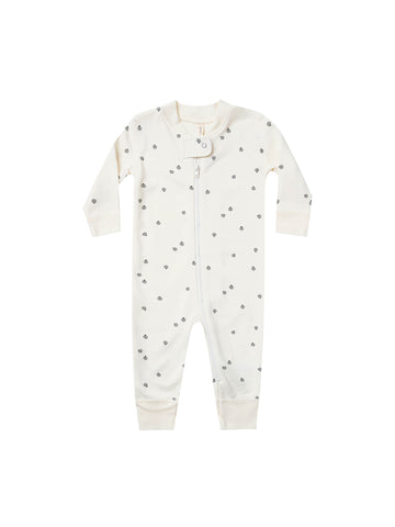 Quincy Mae Ivory Zip Long sleeve Sleeper