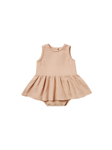 Quincy Mae Petal Skirted Tank Onesie