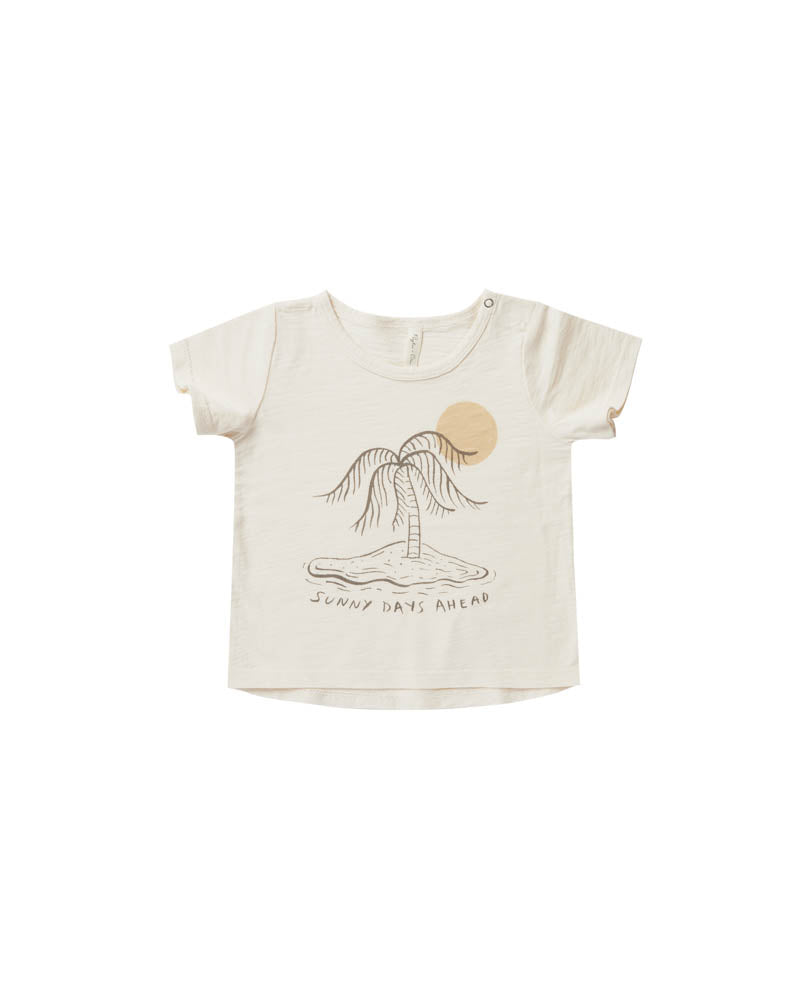 Baby T-Shirt Ivory Cotton Jersey