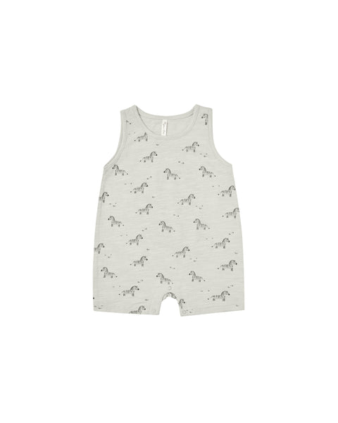 Rylee & Cru Rhino Zebra Sleeveless One-Piece