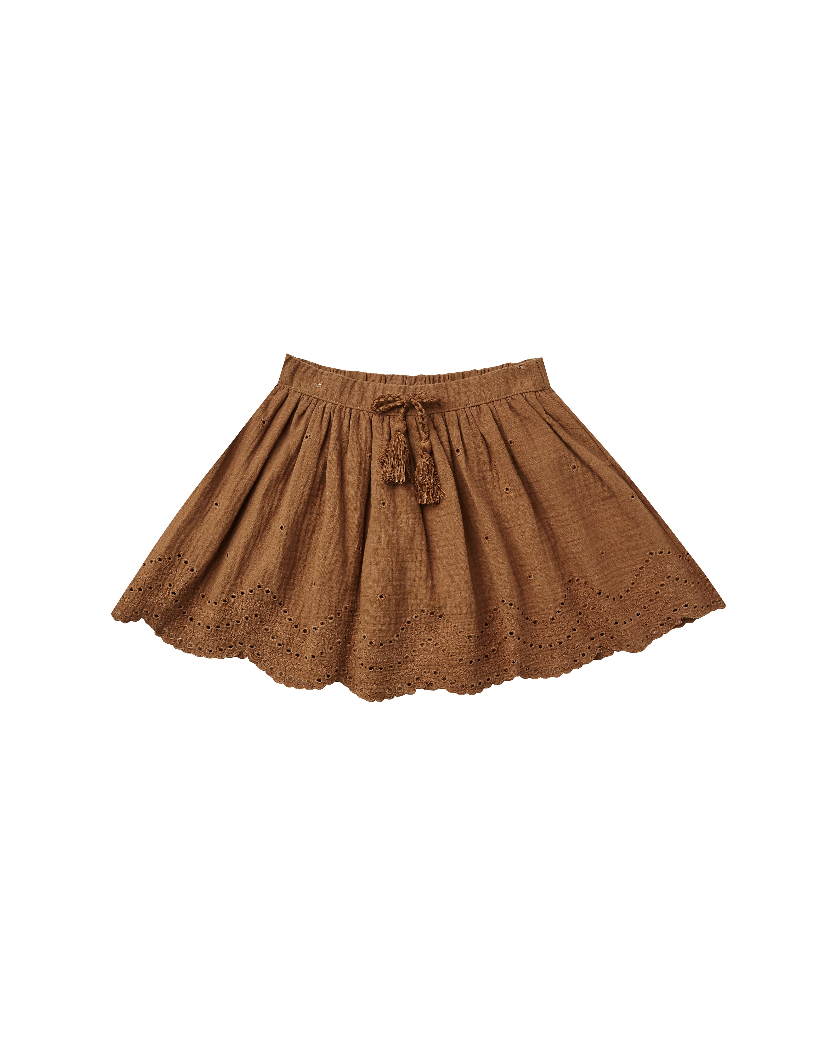 Rylee & Cru Rust Mini Skirt – Panda and Cub