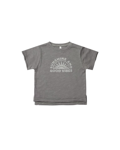 Rylee & Cru Ink Sunshine + Good Vibes Raw Edge T-shirt