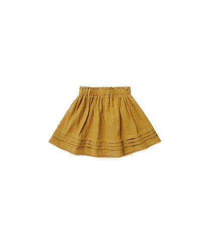 Rylee & Cru Gold Mae Skirt