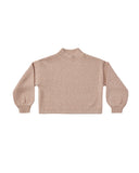 Rylee & Cru Heathered Rose Knit Sweater + Shorts Set
